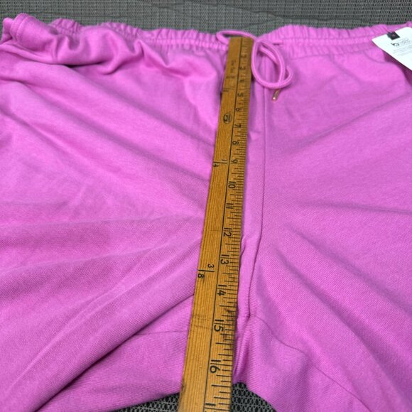 Terra & Sky 3X (24W-26W) TS Knit Capri Pants Orchid Shimmer - Picture 6 of 8